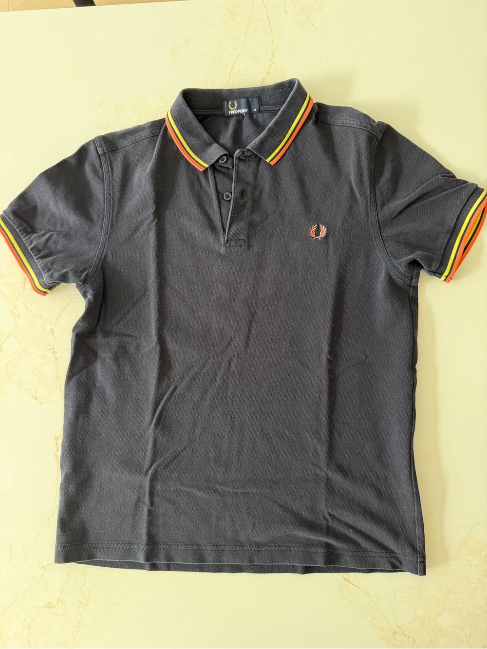 Fred Perry Black Polo shirt